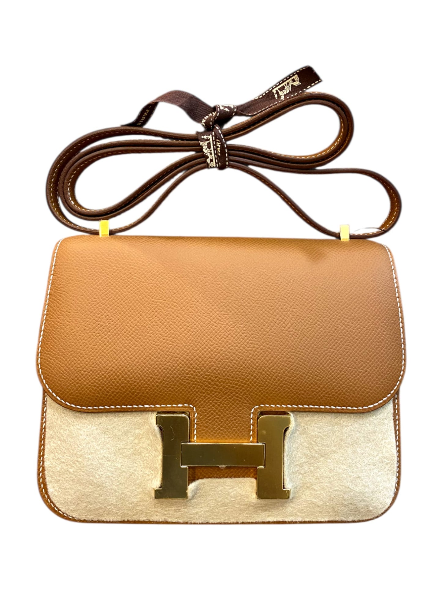 Hermes Constance 18 Gold Epsom GHW