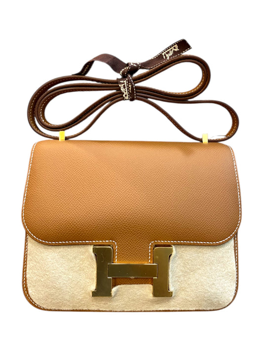 Hermes Constance 18 Gold Epsom GHW
