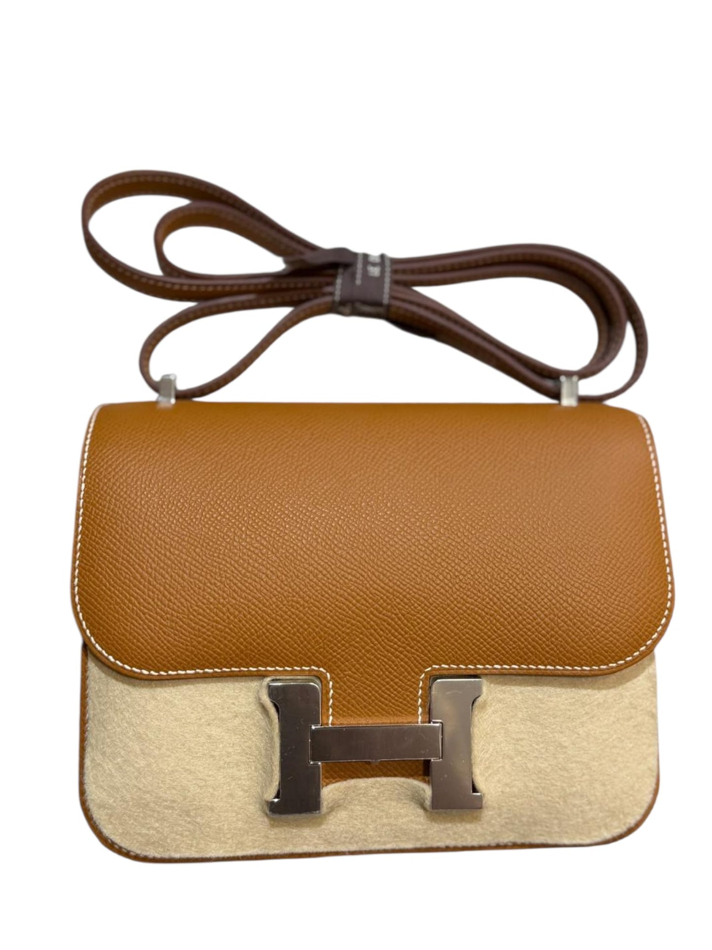 Hermes Constance 18 Gold Epsom PHW
