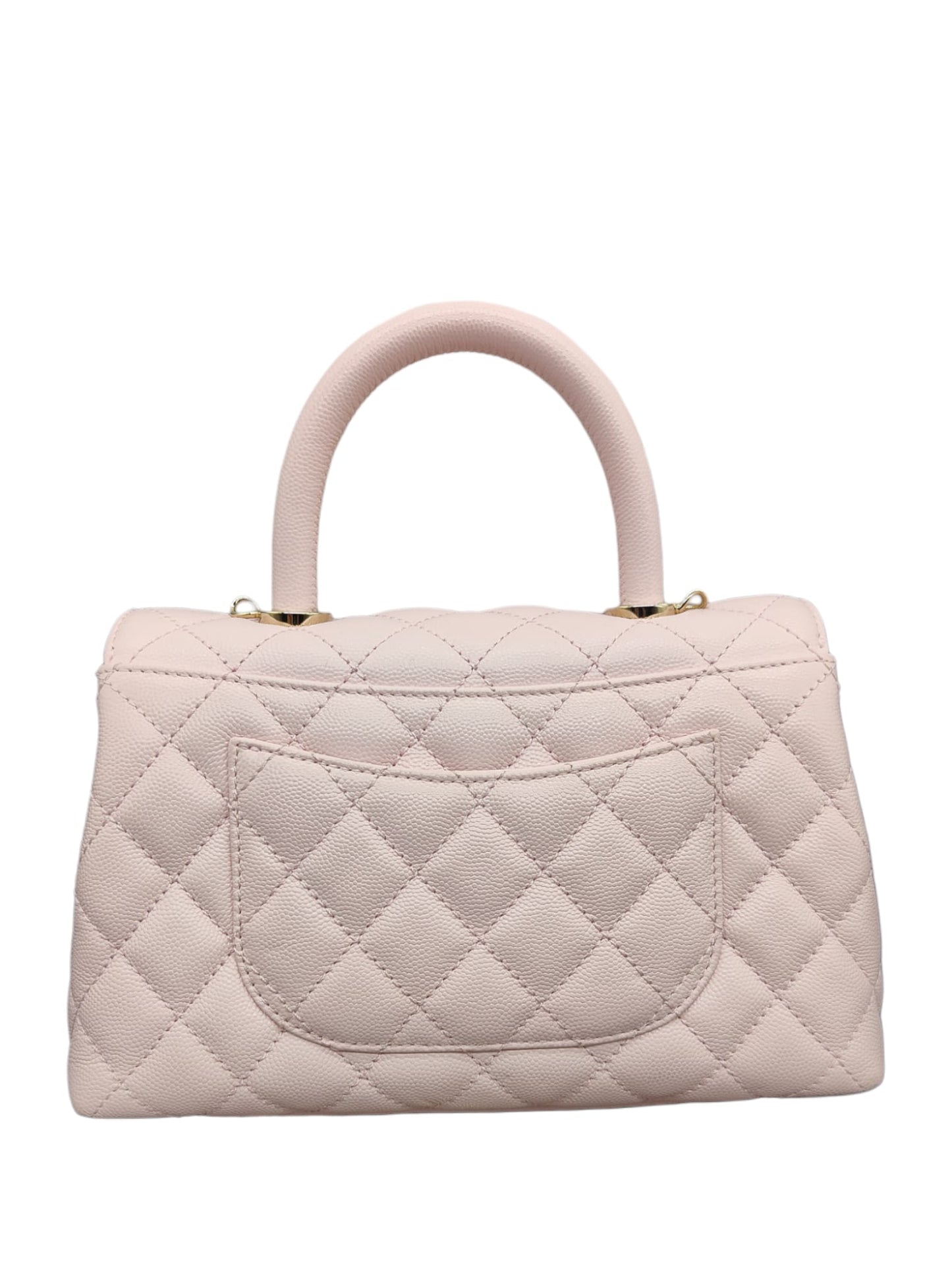Chanel Coco Handle 9.5 Small Pink Caviar LGHW