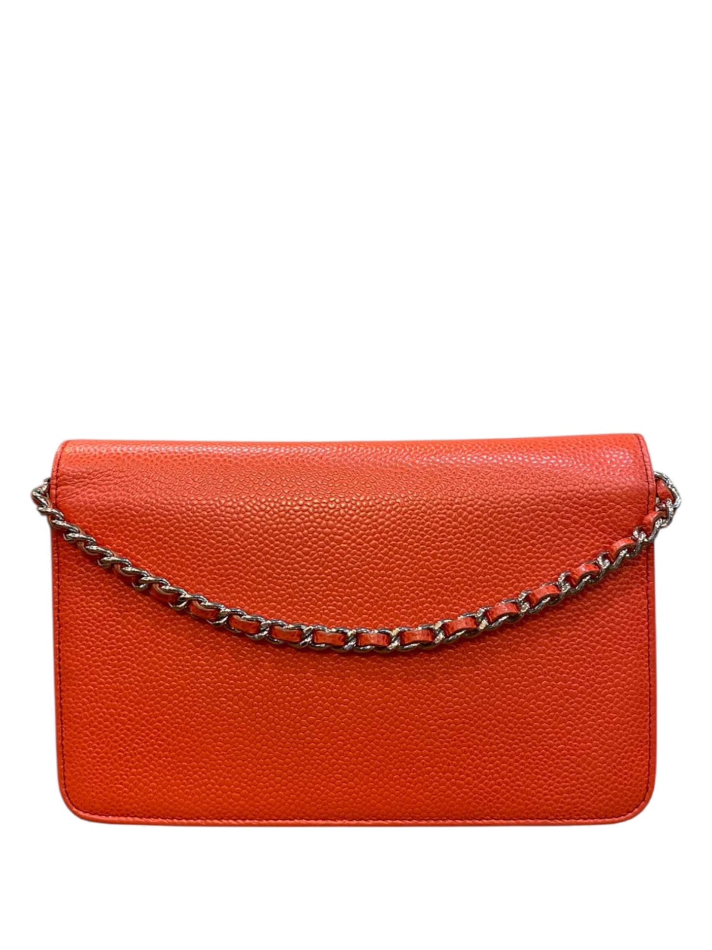 Chanel Wallet On Chain Red Caviar SHW