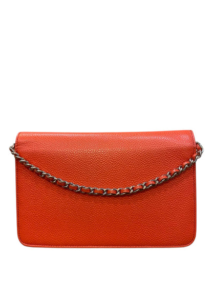 Chanel Wallet On Chain Red Caviar SHW
