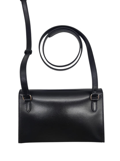 Hermes Snap Wallet Noir Box Calf PHW
