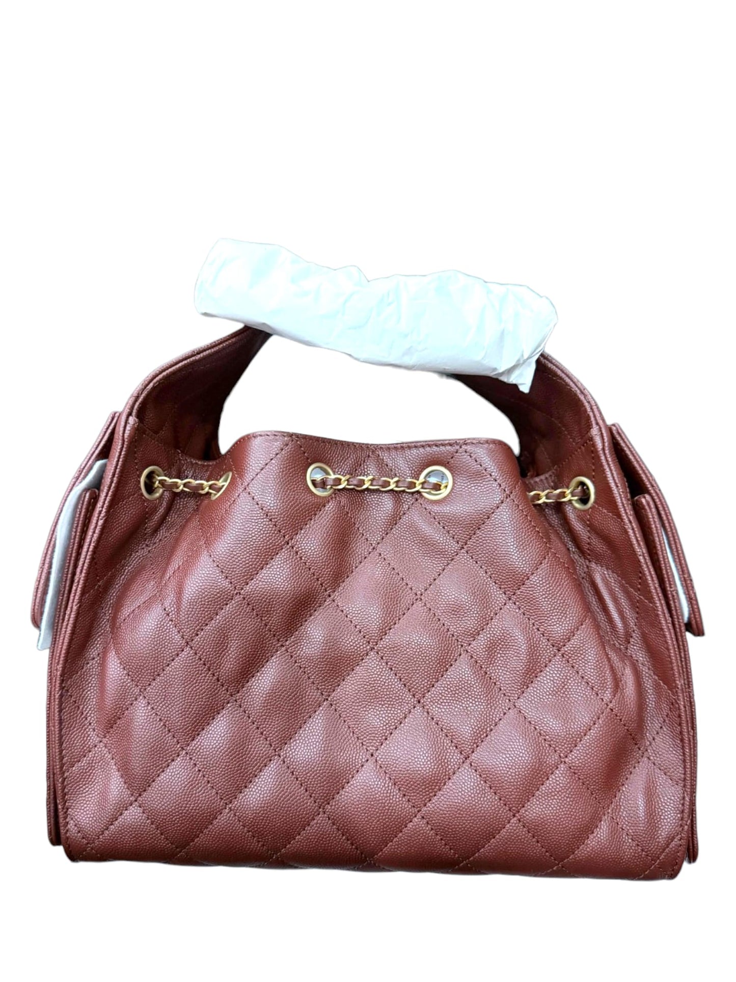Chanel Hobo 25 Small Brown Caviar AGHW