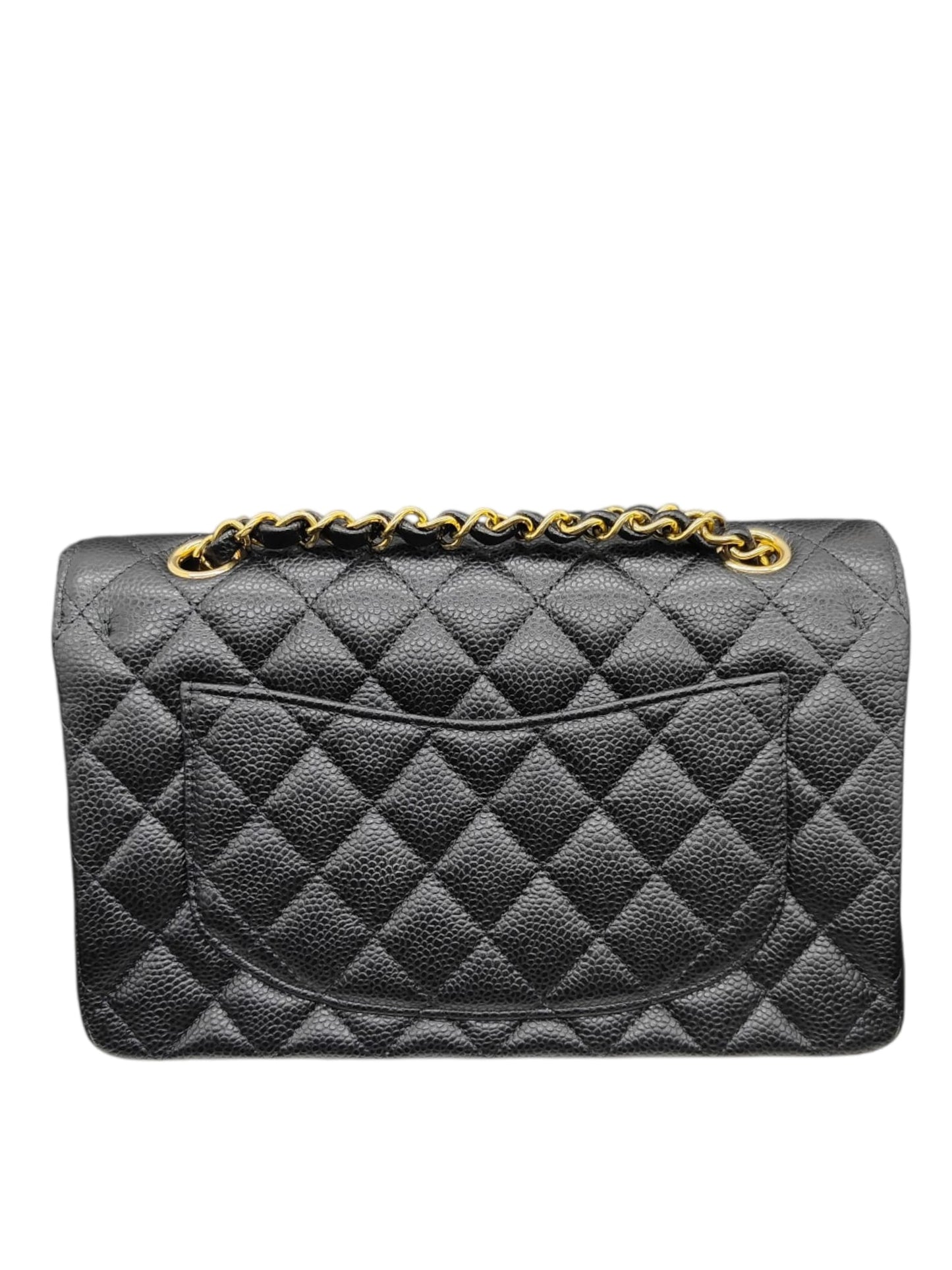 Chanel Classic Small Black Caviar GHW