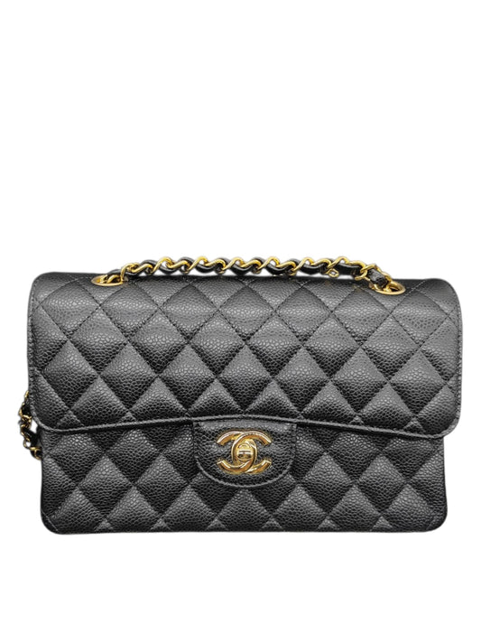Chanel Classic Small Black Caviar GHW