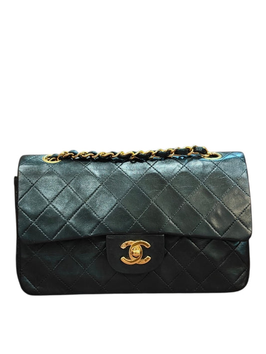 Chanel Classic Vintage Small Black GHW