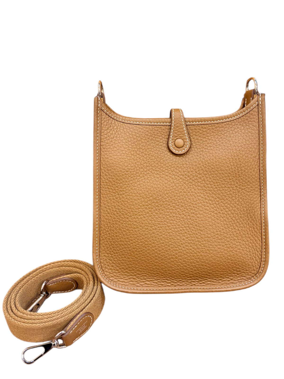 Hermes Evelyne Mini Gold Clemence PHW