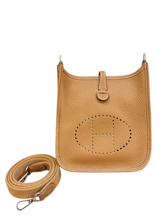 Hermes Evelyne Mini Gold Clemence PHW