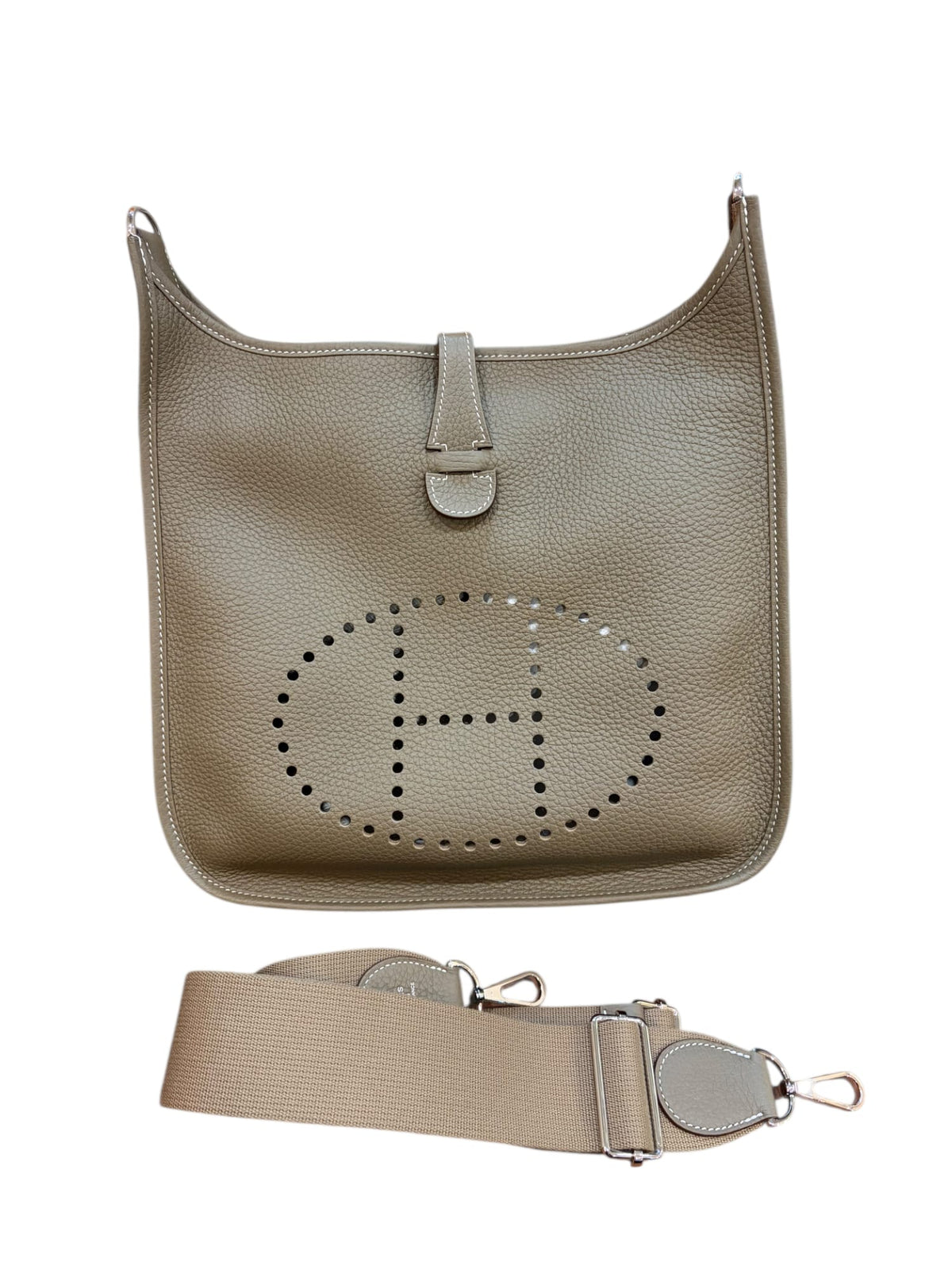 Hermes Evelyne 29 Etoupe Clemence PHW