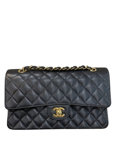 Chanel Classic Medium Black Caviar GHW