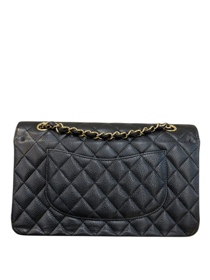 Chanel Classic Medium Black Caviar GHW
