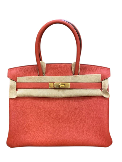 Hermes Birkin Retourne 30 Rose Jaipur Togo GHW