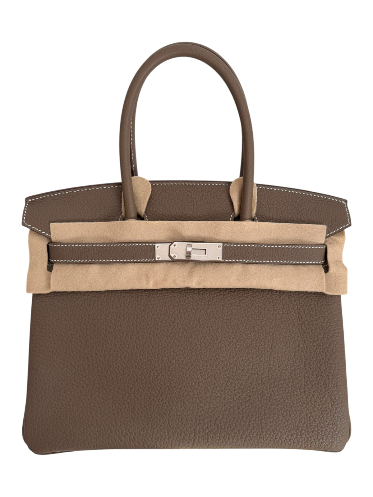 Hermes Birkin Retourne 30 Etoupe Togo PHW