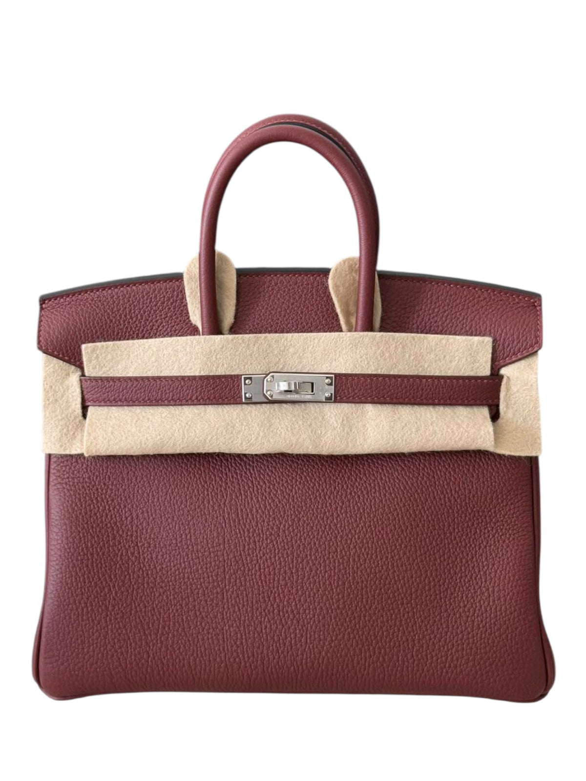 Hermes Birkin Retourne 25 Rouge H Togo PHW
