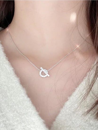 Hermes Finesse Necklace White Gold 18K