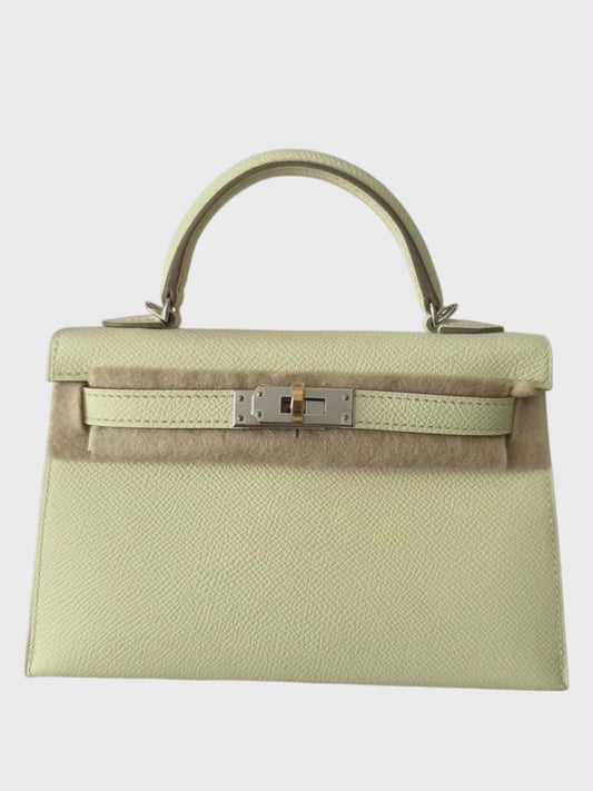 Hermes Kelly Sellier 20 Jaune Milton Epson Electrum Hardware