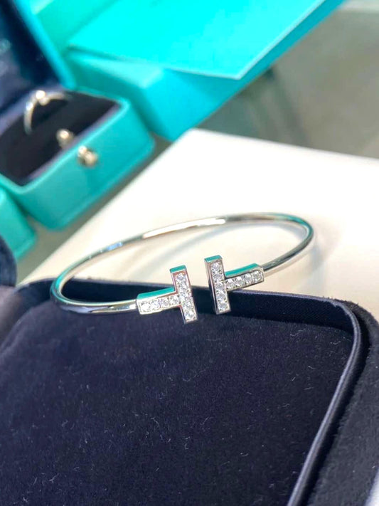 Tiffany & Co. Bracelet White Gold Small