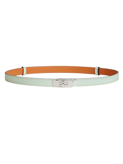 Hermes Kelly Belt 18 Peppermint Epsom PHW