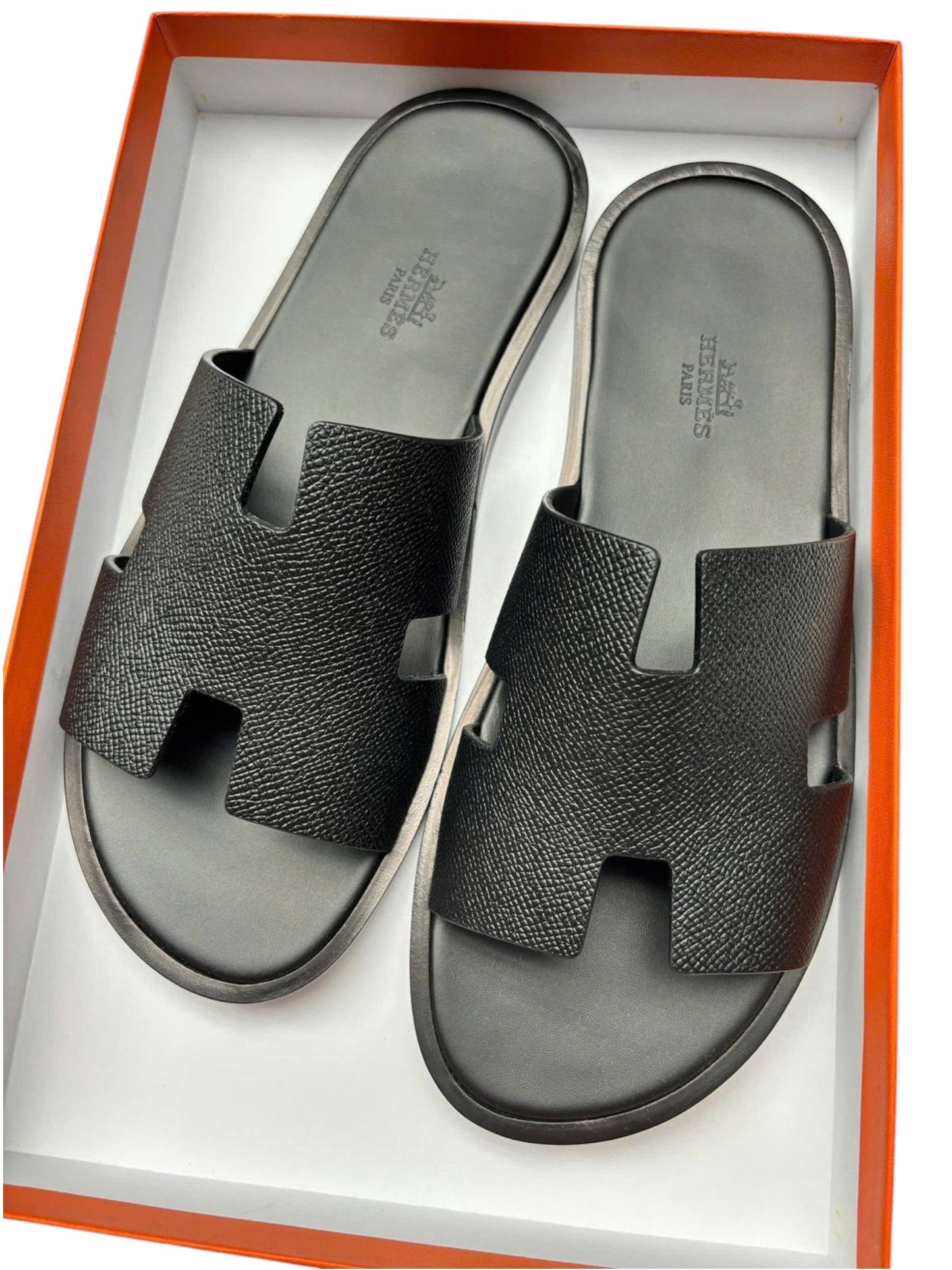 Hermes Izmir Sandal Noir