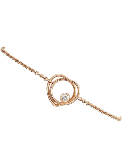 Hermes Vertige Coeur Bracelet 18K Rose Gold