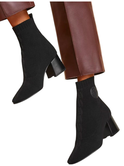 Hermes Heels Boot Jenna 60 Ankle Noir