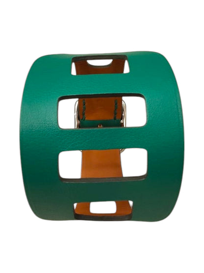 Hermes Bracelet Palanque Green PHW