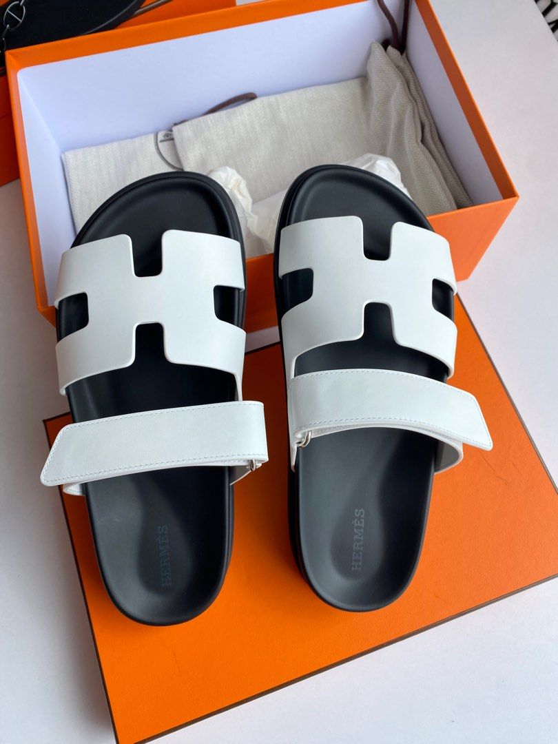 Hermes Sandal Women Chypre Blanc