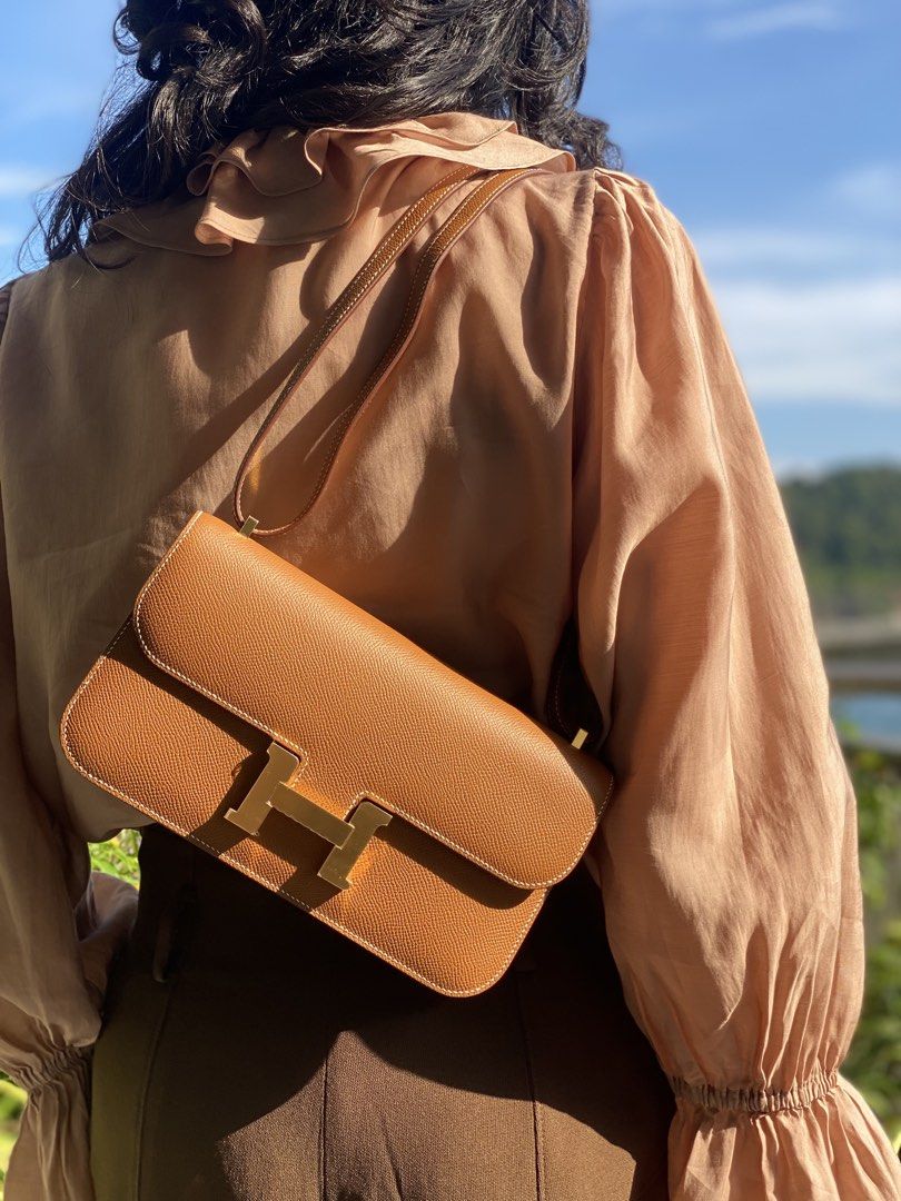 Hermes Constance Elan Gold Epsom GHW