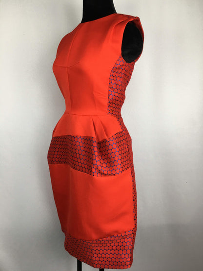 Orange dress