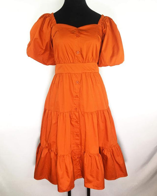 Orange Dress