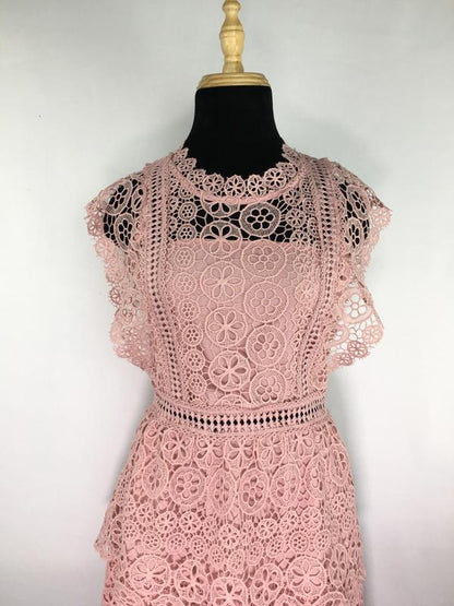 Lace Pink Dress